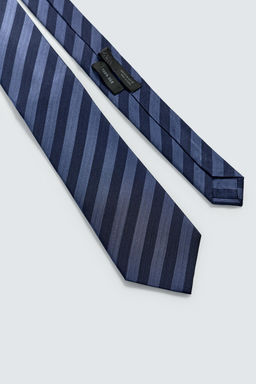 CORBATA 100% SEDA RAYAS / Marino - Zara фото 4