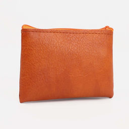 Цена за 3 шт. Кошелёк женский на молнии, 14×1×9 см, рыжий