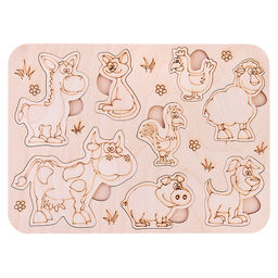 Ппзл вкладыш Ферма нецветной