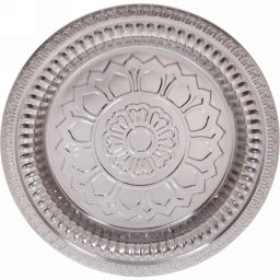 Цена за 3 шт. Поднос металлический "Цветок" 30см