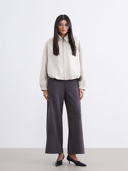 Beli Lastikli S?et G?r?n?ml? Kad?n Pantolon