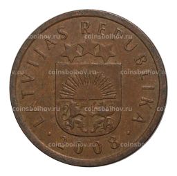 1 сантим 2008 года Латвия