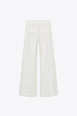 PLEATED TROUSERS WITH FLAPS - Zara фото 5