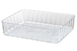 Органайзер д/хранения с крышкой 33,5*26*8,5 см, прозрачный пластик - Elan gallery фото 9