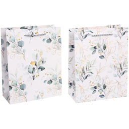 Пакет подарочный "Луговые цветы" 18*23*8 см