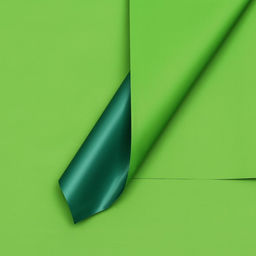 Цена за 20 шт. Пленка двухсторонняя для цветов и декора, 0.57×0.57 см, зелёный