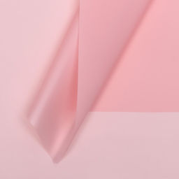 Цена за 20 шт. Пленка для цветов, матовая, жемчужная пудра, 57 х 57 см, 55 мкм