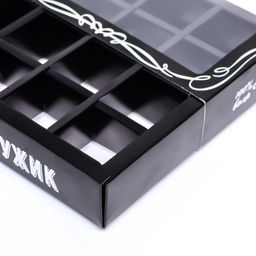 Коробка для 16 конфет, «Настоящий мужчина» 17.7×17.7×3.8 см