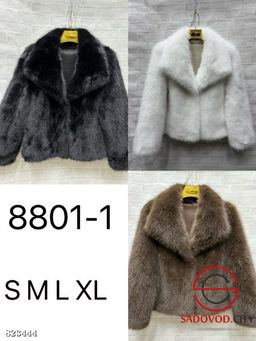 Шуба женская из искусственного меха