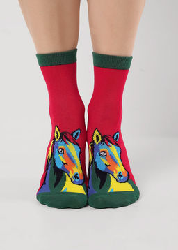 (CLE) Д2554 носки жен. НГ (ЧЗ)