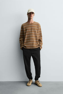 SLIM FIT JOGGER WAIST TROUSERS