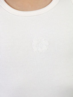 CRB wear / CSKG 64106-21K Майка для девочки,экрю/Ex.Cherubino фото 3