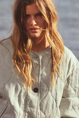 WASHED-EFFECT PADDED JACKET - Zara фото 2