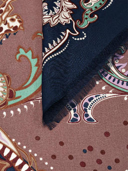 Платок жен. шелк+шерсть+мод 120х120 E16-7274-16 - Eleganzza фото 3