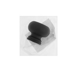 Ручка-кнопка мебельная CAPPIO, d=30 мм, чёрный, 8 шт. TMP