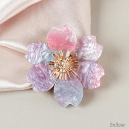 Брошь Цветок / 4923P /уп 12/