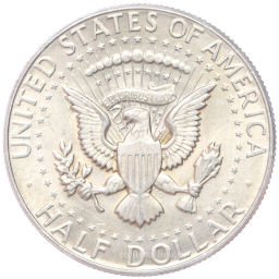 1/2 доллара (50 центов) 1968 года D США