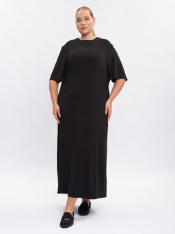 Платье из трикотажа PP51503BLK01