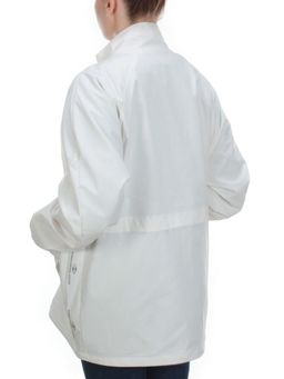 1106 WHITE Ветровка женская FASHION (100% полиэстер) фото 4