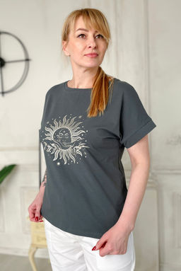 Футболка Rumoda 2195 графитовый  фото 4