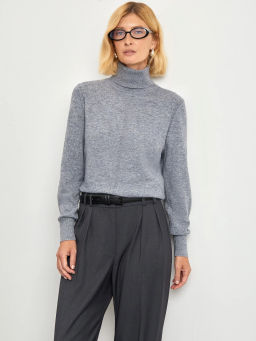 Водолазка из трикотажа - Emka фото 2