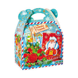 Сладкий новогодний подарок Письмо ДМ