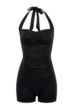 Siyah Balconette Kapl? Drapeli Sort Mayo TBESS26MA00010