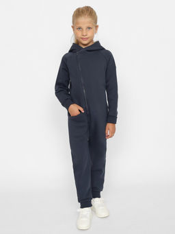 CRB wear/CWJG 90224-48 Комбинезон для девочки,темно-серый/Ex.Cherubino  фото 3