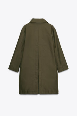 WATER-REPELLENT TRENCH COAT ZW COLLECTION - Zara фото 12