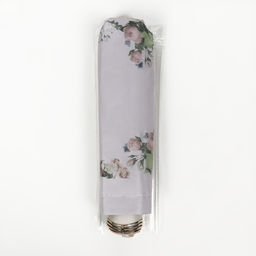 Зонт механический Нежность, эпонж, 4 сложения, 8 спиц, R = 48 см, цвет МИКС - Simaland фото 7