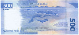 Банкнота 500 песо 2018 года Мексика