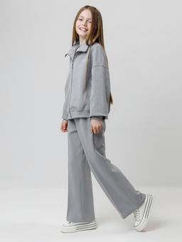 КР 400878/серый 3911 к655 брюки для дев - Crockid фото 4