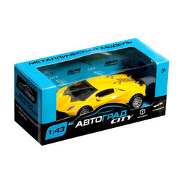 Машинка металлическая «Гонка», инерция, 1:43, цвет МИКС