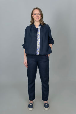 Бомбер лен 100% - Новый лен фото 9