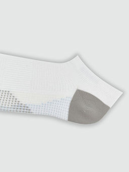 Renk Bloklu Erkek Patik ?orap 3l?