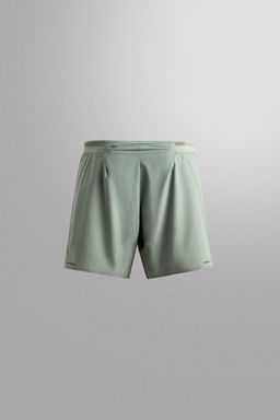 LIGHTWEIGHT PERFORATED SHORTS - Zara фото 8