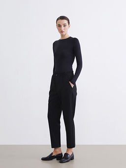 Beli Lastikli Kad?n Pantolon