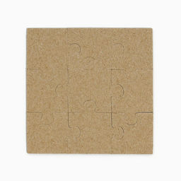 Цена за 3 шт. ПАЗЛЫ 9 элементов МИША - Artfox фото 4