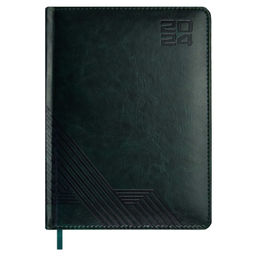 Ежедневник датированный 2024 ESCALADA, А6+, 176 л., арт. 63791/ 20 САРИФ ЗЕЛЁНЫЙ