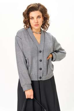 Костюм Aira Style 24131 серо-черный