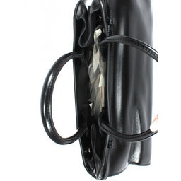 Сумка женская натуральная кожа GU 163-89-6862, 1отд, плечевой ремень, черный 265216 - Adelia фото 3