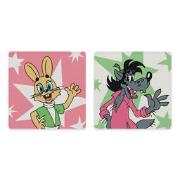 ФРЕЯ CMF-PNBM-009 Набор для раскрашивания по номерам (на магните) 9 х 9 см Ну, погоди! Заяц и Волк