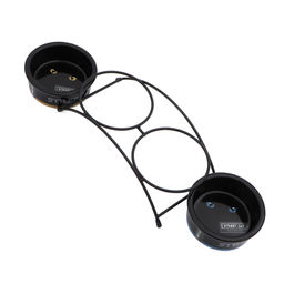 Миски керамические на подставке 2 х 250 мл - Пижон фото 4