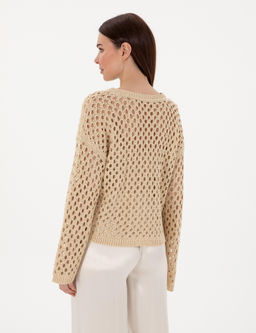 Bej Oversize Kazak - Pierre cardin фото 5