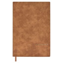 Ежедневник недатированный ESCALADA, А5, 160 л., арт. 61099/ 15 ВИВИНГ СВЕТЛО-КОРИЧНЕВЫЙ (кожзам: 1