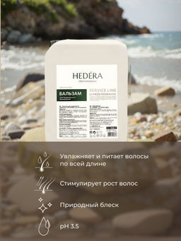 Hedera Professional Бальзам для ежедневного применения для всех типов волос / Service Line, 5000 мл
