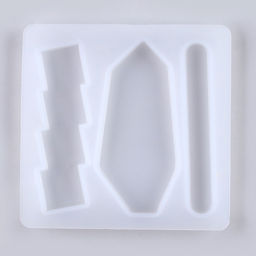 Цена за 2 шт. Молд силиконовый «Заколка», 3 вида заколки