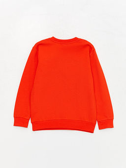 Bisiklet Yaka Marvel Bask?l? Uzun Kollu Erkek ?ocuk Sweatshirt ve E?ofman Alt? - Waikiki фото 3