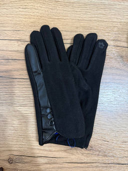 K13434 Перчатки утепленные ЧЕРНЫЙ