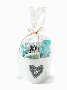 Набор подарочный Доляна Sweet home, МИКС: полотенце, кухонная лопатка, кисть, венчик, губка  фото 13